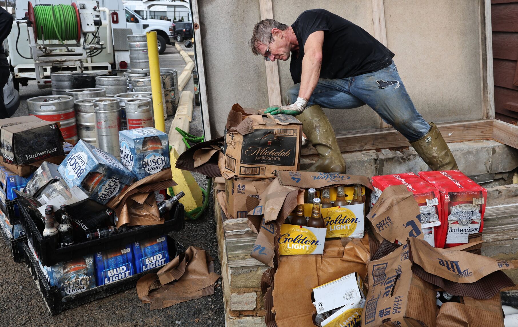Deer Creek floods businesses again